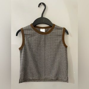 Zara Plaid Sweater Vest